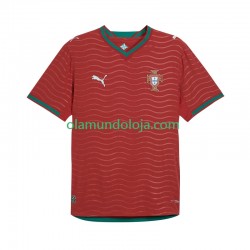 Camisola Portugal Homem Equipamento Primeiro Copa do Mundo 2026 Manga Curta